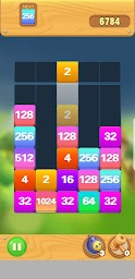 Drop To Merge - 2048 Number Puzzle