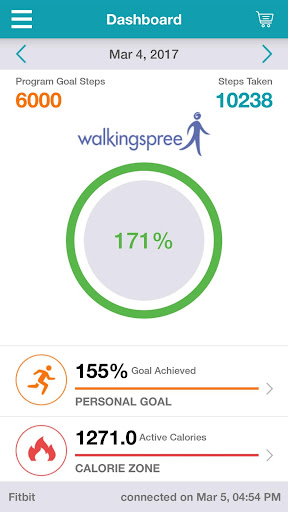 iWalkingspree (INSPIRE) Screenshot 1 - AppWisp.com