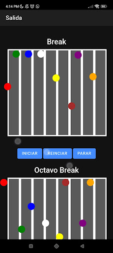 Android application Corredores App screenshort