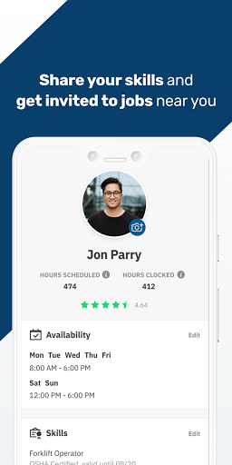 Speedy Staffing Screen 2