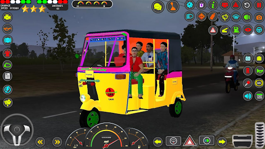 Tuk Tuk Rickshaw Driver 2024