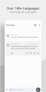 Flamingo: Chat with AI Captura de pantalla