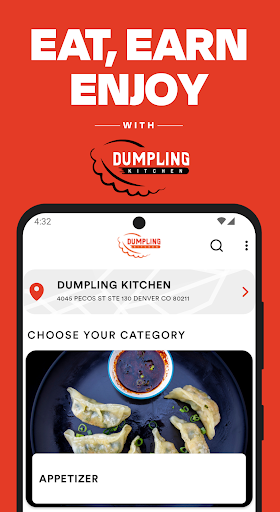 Android application Dumpling Kitchen screenshort