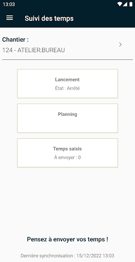 Android application TENJU screenshort