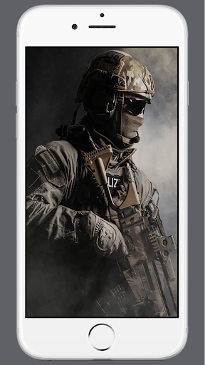 Android application Military Soldier Wallpaper screenshort