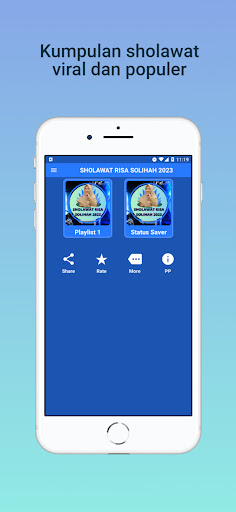 Android application Sholawat Risa Solihah 2023 screenshort