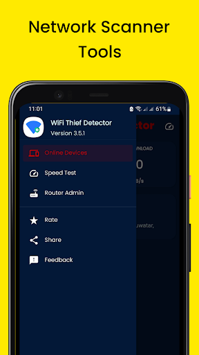 Screenshot of WiFi Thief Detector
