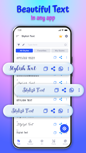 Stylish Text: Cute Fonts Style Screen 2