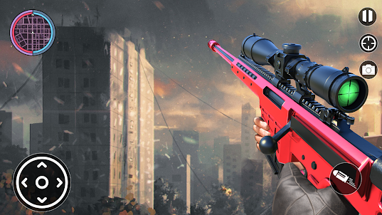 Jogo de Tiro Sniper Strike 3D