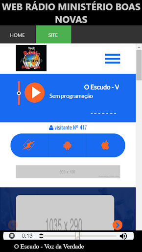 Web Rádio Ministério Boas Novas