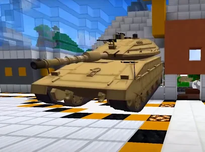 Mods with Tanks in mcpe