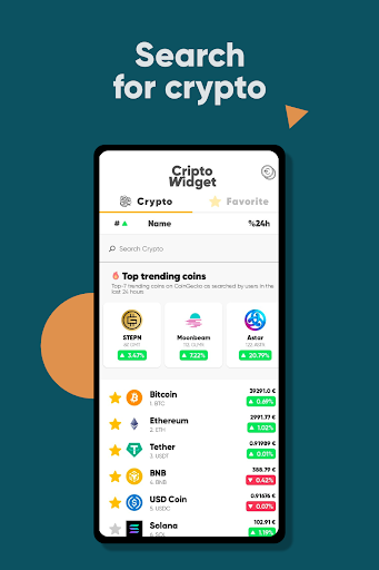 Crypto Widgets Screen 2