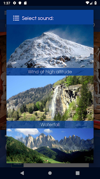 Relax Mountain Sleeping sounds 5.14.0 APK + Mod (Unlocked) for Android
