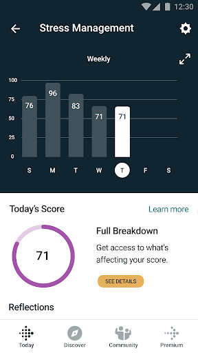 Fitbit screenshot