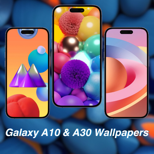 Galaxy A10 & A30 Wallpaper logo