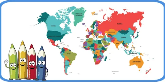 Mewarnai Peta Dunia