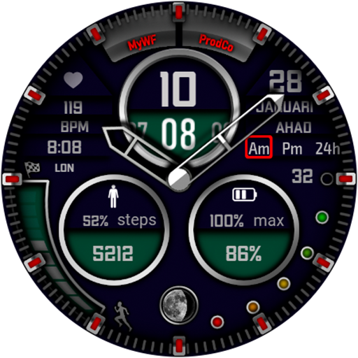 FFclocki watch for Wear OS screenshot 19