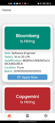 Fresher Placement Fresher Jobs Screen 3