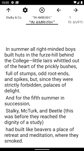 Book, Stalky & Co. Screen 2