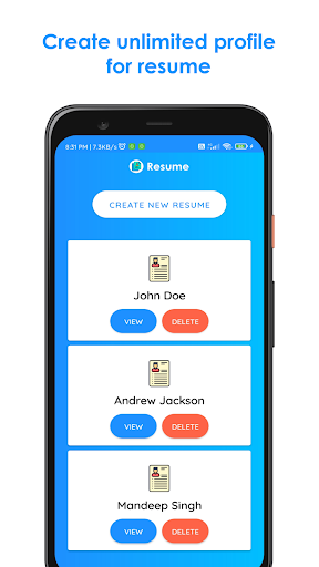 Resume Builder Pro - CV Maker Screen 3