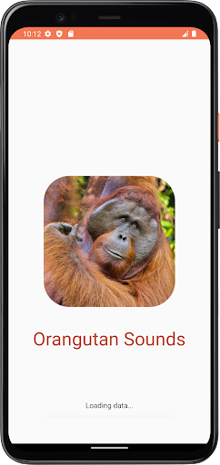 Android application Orangutan Sounds screenshort