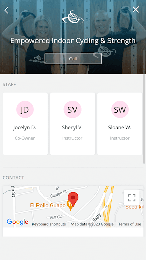 Android application Empowered Studio screenshort