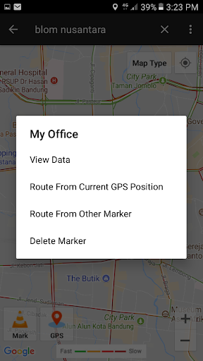 Simple Traffic Map Screen 2