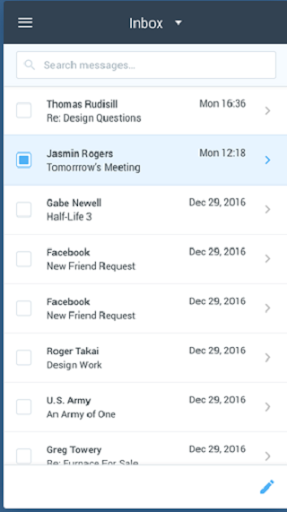 Vmail Screen 3