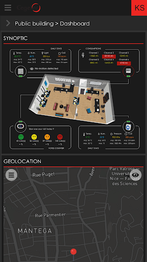Android application S.M.A.R.T. screenshort