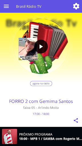 Android application Brasil Rádio TV screenshort