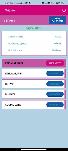 OriginalVPN Screen 3