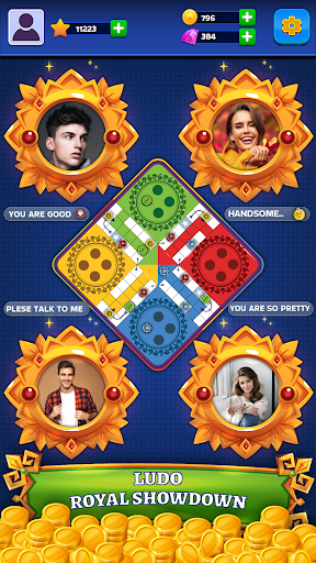 Android application Ludo Online Multiplayer Realms screenshort