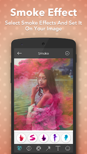 Smoke Photo Effect Screen 2