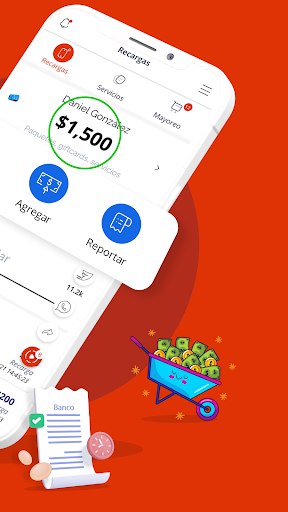 Tifón. Vende recargas