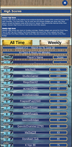 Fleet the Dice Game Screen 3