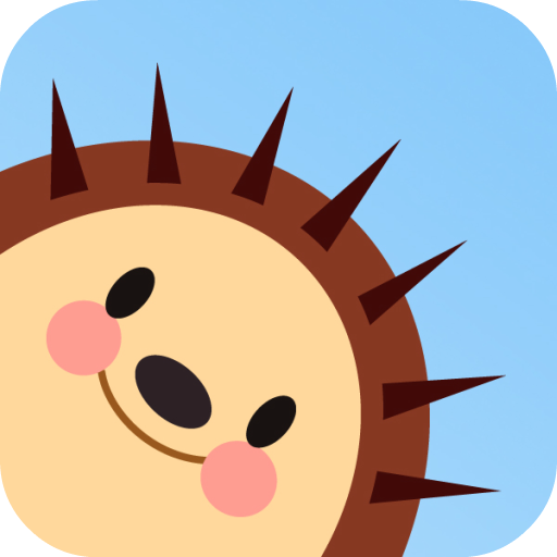 Hedgy Pop. Hedgehog balloons  Icon