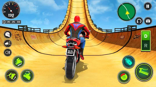 摩托車賽車 3D：自行車遊戲