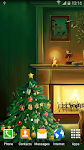 screenshot of Christmas Fireplace Wallpaper