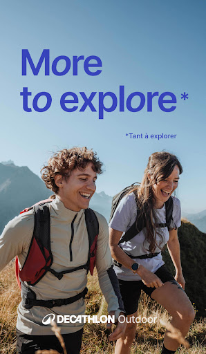 Android application Decathlon Outdoor : randonnée screenshort