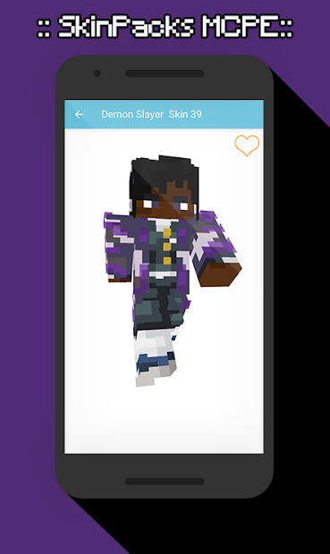 Captura de Pantalla 7 SkinPacks Demon slayer for Minecraft android