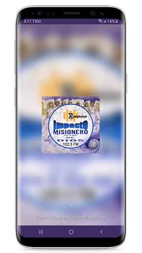 Android application Radio Impacto Misionero 102.5 screenshort