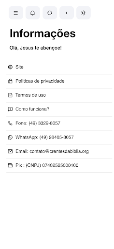 Busca CBB - Crentes da Bíblia Screen 2