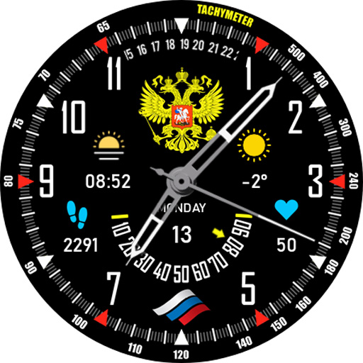 Циферблат в Российском стиле