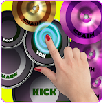Cover Image of ダウンロード Drum kit - Electronic Drum Machine With Tracks 1.1 APK