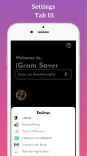 iGramsaver : Downloader for ig Screenshot