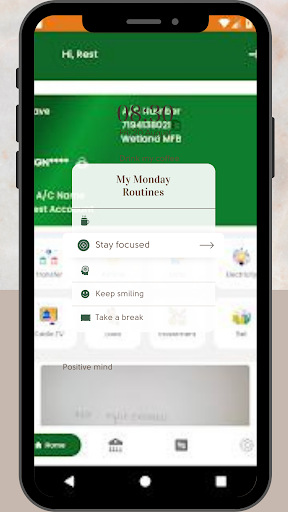 Android application PayVilion screenshort