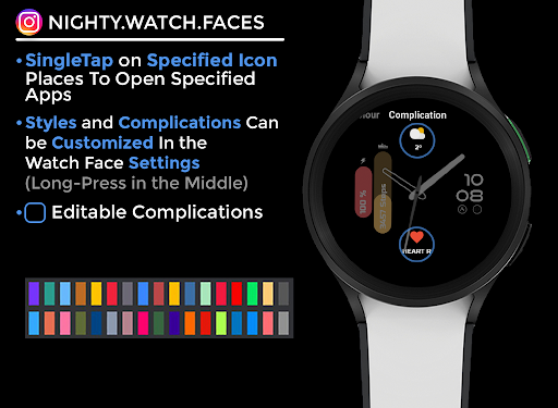 Germanight - watch face screenshot 5