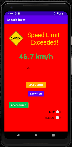 Speedolimiter Screen 3