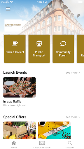 Android application 76 Wardour Street screenshort
