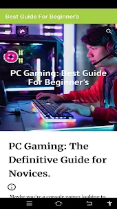 PC Gaming Guide